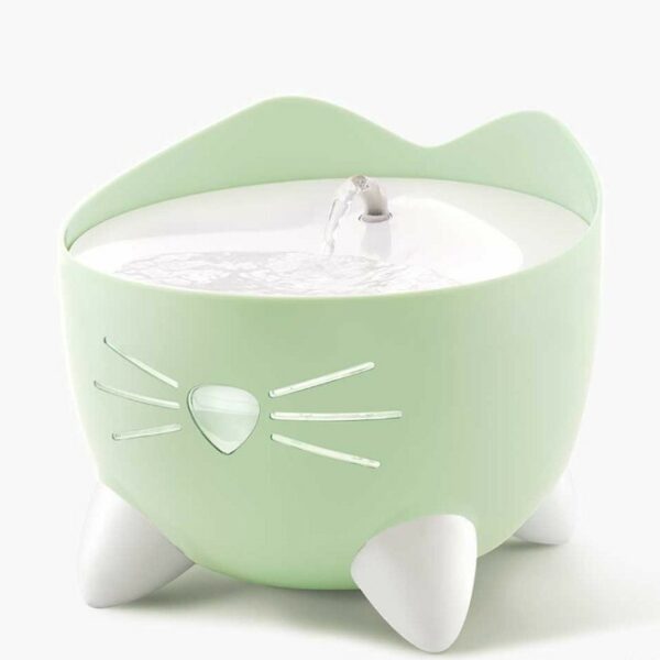 FUENTE BEBEDERO VERDE PIXI 2.5LTS PARA GATOS CATIT