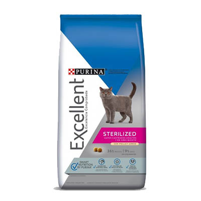 EXCELLENT CAT STERILIZADO CHICKEN X 1KG